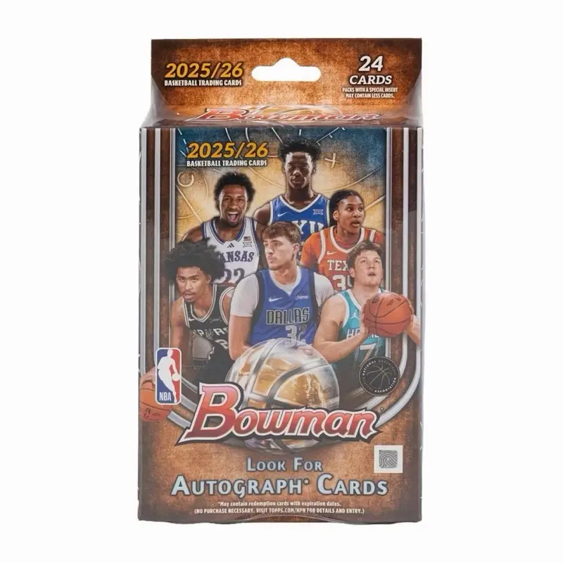 2025-26 Bowman Basketball Hanger Box