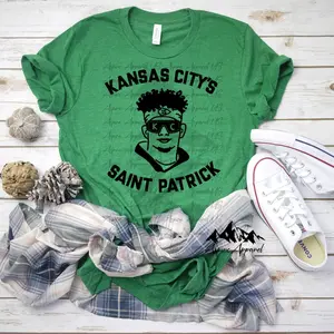 Kansas Chief St. Patrick Day Mahomes t-shirt