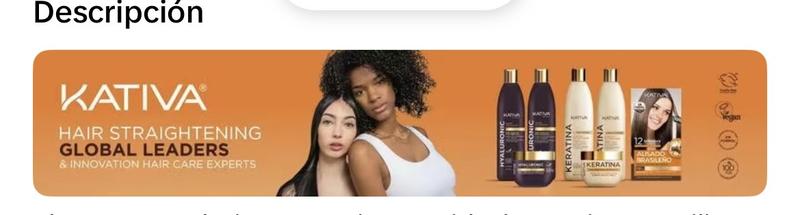 Kativa Brazilian Keratin Kit for Alisado Brasileño