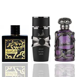 QAED AL FURSAN + ASAD ELIXIR + Habik men -- 3 piece bundle