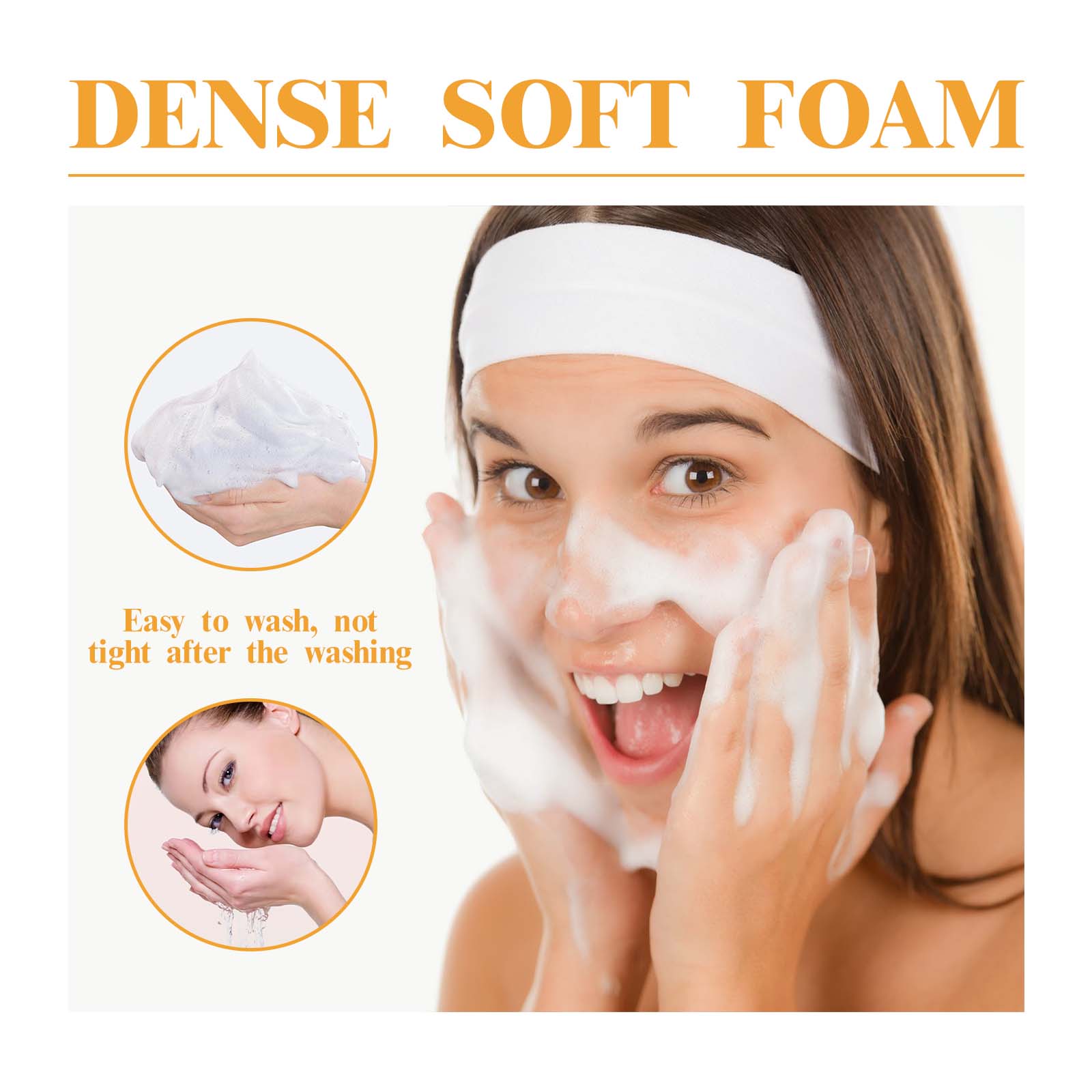 Turmeric Facial Cleanser Set (2x100ml Bottles) - Foaming Glycerin Daily Face Wash with Turmeric Extract Tablet Infusion, Hypoallergenic Moisturizing Formula for Deep Cleansing, Exfoliation, Skin Repair, All Adult Skin Types (Facial Cleansing Essential), S