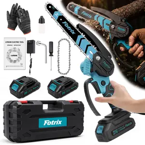 8-inch 2-in-1 cordless chainsaw and mini chainsaw, two 21V batteries, lightweight, for trees and wood, for pruning trees, tool set, suitable for women’s use tiktokshopspringglowup