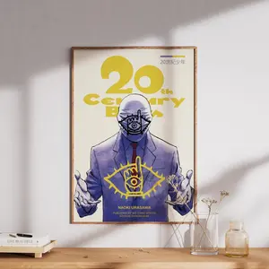 The Friend Collection Poster Unframed – 20th Century Boys Anime Poster Print, Japanese Artwork Featuring Kenji and Friends, Gift for Mystery Fans,  Anime Gift, Manga Poster, Wall Art, Wall decor, Home Decor, Birthday Gift.