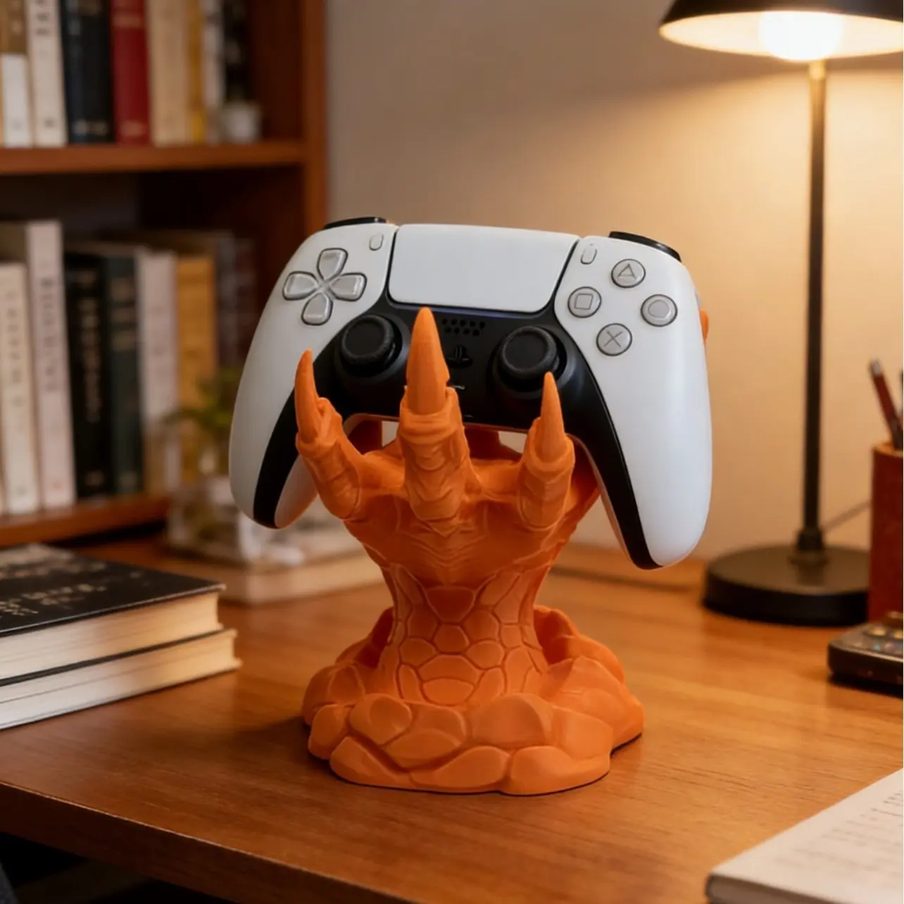 Game Controller Holder Monster Claw Design Creative Desktop Storage Display, Perfect for Gamers' Room Placement, Unique Gaming Accessory, Wireless Gaming Controller