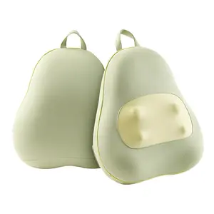 MINISO Cute Pear-Shaped Multifunctional Massage Cushion - 3 Adjustable Modes, 2600mAh Long-Lasting Battery, Perfect for Relaxation & Gifting massager