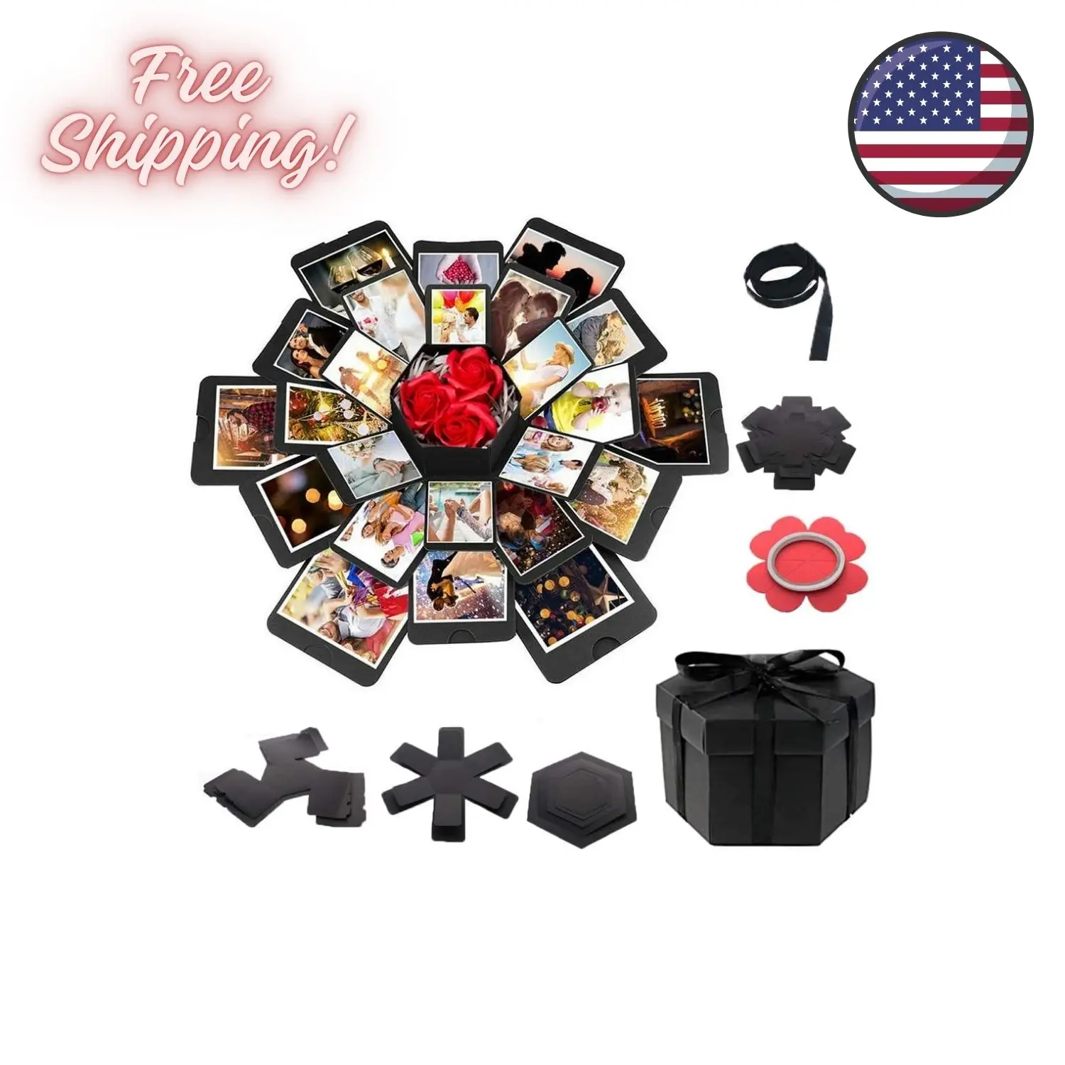 Explosion DIY Gift Set, Exploding Love Box