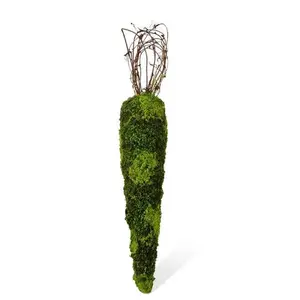 Faux Moss Carrot, Size Options