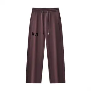 LM Brand Essential Drawstring Straight-Leg Sweatpants