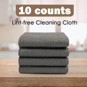 10 Counts Thickened Magic Cleaning Cloth, Streak-Free Window Cleaning, Versatile Use, Lint-Free, Miracle Cleaning Cloth for Household Chores