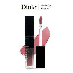 [Dinto Official Shop] Deep-Kissed Plumping Lip Enamel 4 g / 0.14 oz. – High-Shine Lip Enamel, High-Pigment Color, Plumping, Moisturizing, Glossy Finish, Vegan, K-beauty Lip Makeup
