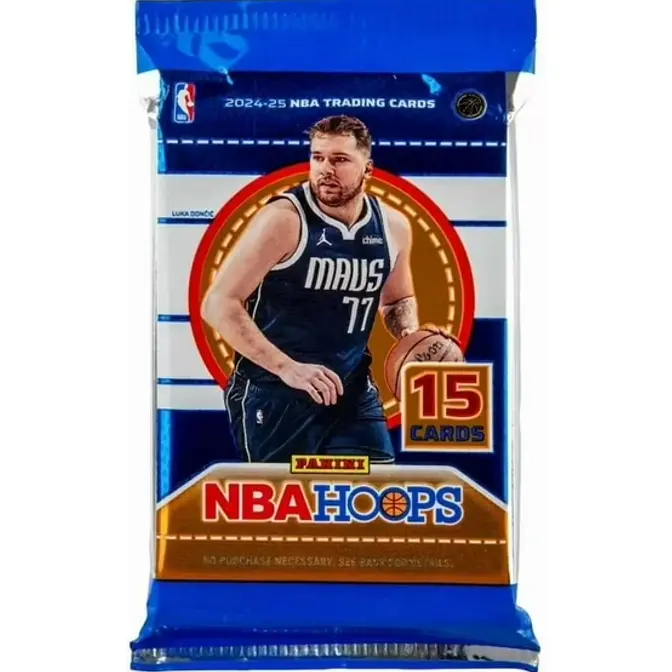 2024-25 Panini Hoops Basketball Blaster Pack - Hobby Trading Card Pack with 15 Collectible Cards for Sports Enthusiasts, Collectible Card, Hobby Trading Cards