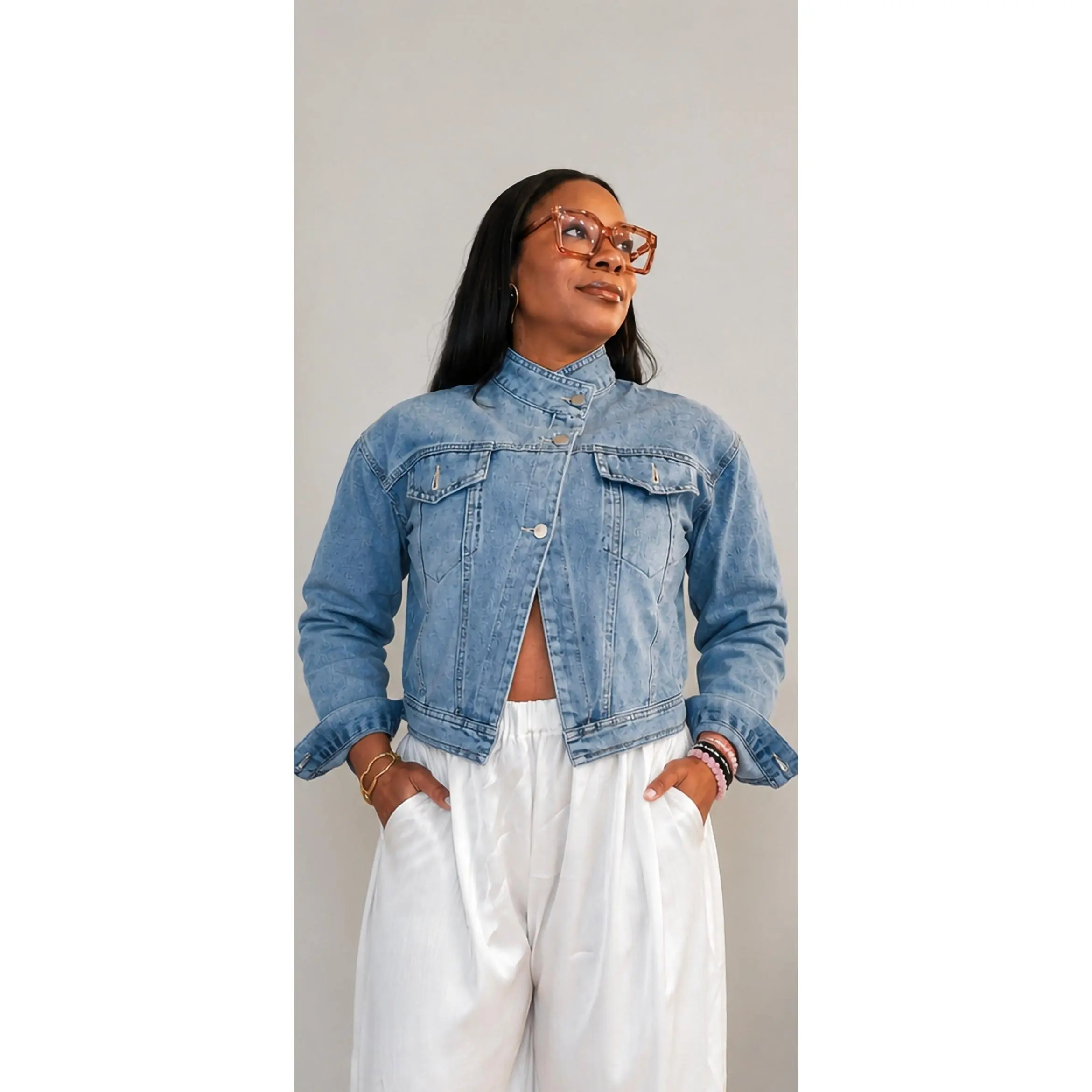 The City Chic Denim Jacket