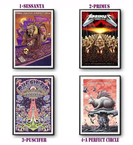 Sessanta V2.0 Primus, Puscifer May 22 2025 Budweiser Stage Toronto, ON Poster