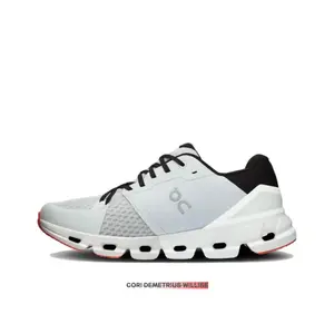 Lightweight Stability Running Shoes, Glacier Gray and White Colorway, CloudTec Cushioning Midsole