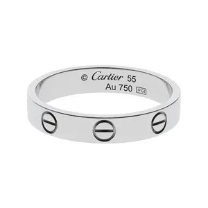 Pre-owned Cartier Love Ring Size 55