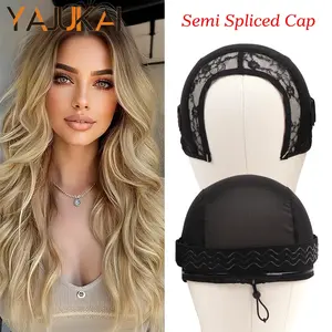 WDBY Beauty – Stretch Mesh Lace Wig Making Cap with Invisible Drawstring and Wig Band