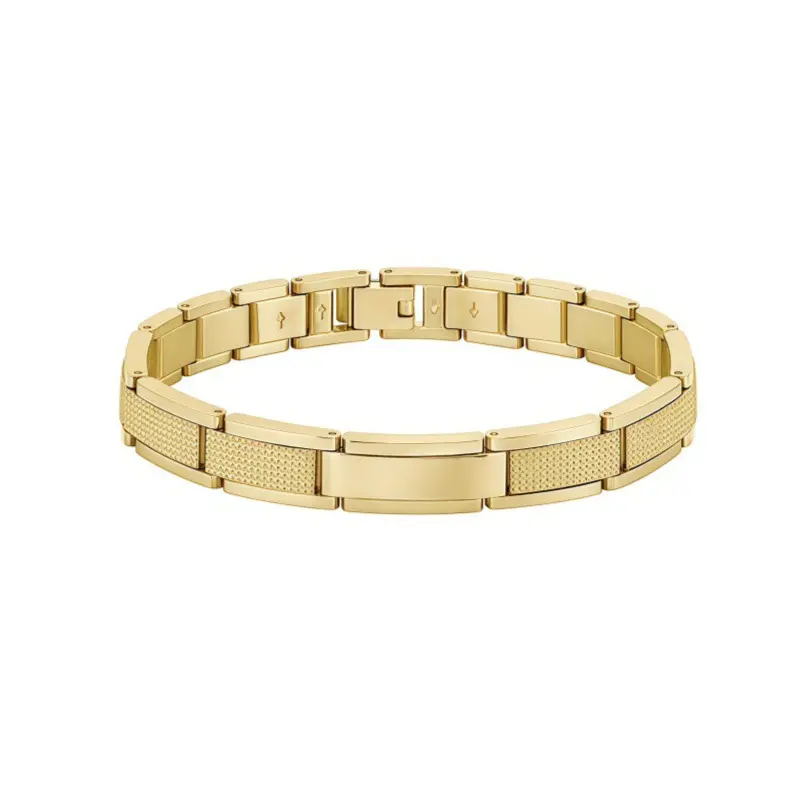 Men's Stainless Steel Small Crocodile Magnetic Bangle, Elegant Exquisite High-End Father's Day Fashion Accessory Bracelet, Elegant Bangle, Exquisite Bangle