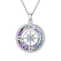 White Gold-Purple Crystal