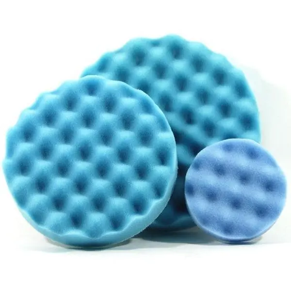 Optimum Light Blue Waffle Foam Pad (Fine Finishing)