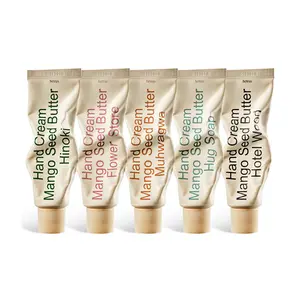 [hetras] Perfumed Mango Seed Butter Hand Cream 50ml (1ea) - Non-Greasy Silky Texture, Long-Lasting Subtle Fragrance