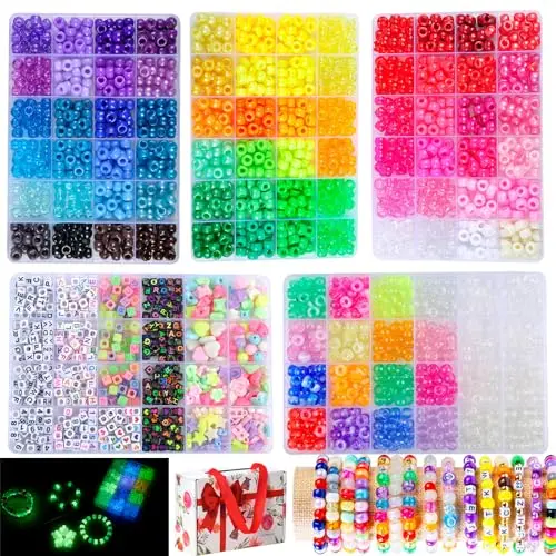 5box pony beads(9mm)