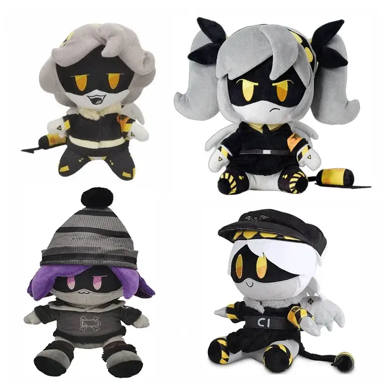 Anime Game Murder Drones Plush Toy UZI Murder Drones Little Robot Baby Doll Boys Girls Toys Children Birthday Gifts Popular Toys
