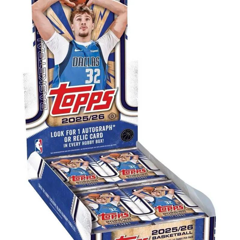 2025/26 Topps Basketball Hobby Box Trading Cards