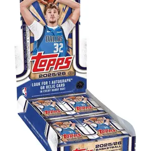 2025/26 Topps Basketball Hobby Box Trading Cards