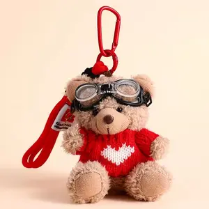 🧸 Plush Bear Keychain | Trendy Bag Accessory 2025