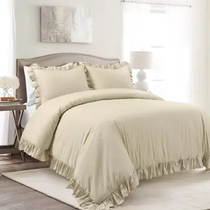 Lush Decor Reyna 100% Cotton Duvet Cover Set