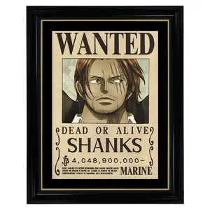 One Piece Shanks Wanted Poster