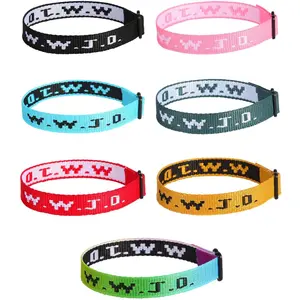 WWJD Letter Pattern Adjustable Bracelet, Adjustable Fit Bracelet, 1 Count Colorful Inspirational Christian Bracelet, Ideal Christian Gift, Men's and Women's Adjustable Bracelets