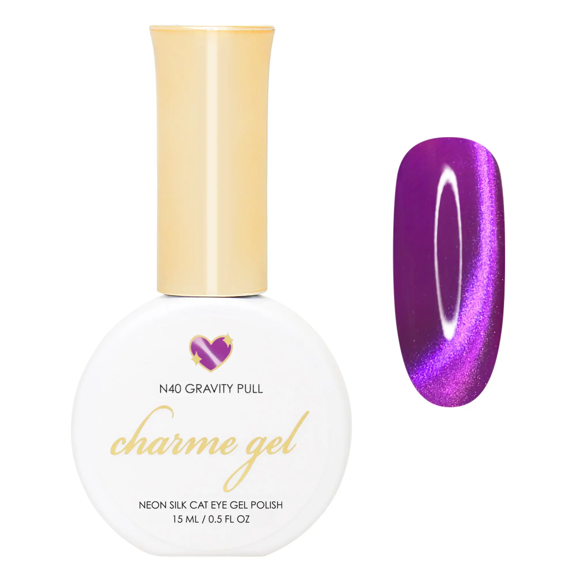 Charme Gel / Neon Cat Eye N40 Gravity Pull