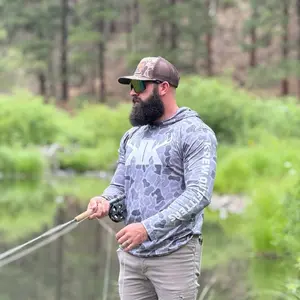 Bass Smoke hooded Upf longsleeve