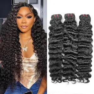 We Heart Hair 11A Natural Color and Chestnut Brown Burmese Curly Burmese Virgin Hair Winter Special Color