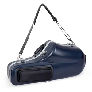 Crossrock Alto Saxophone ABS Hard Case, Contoured / Rectangular, guitar case