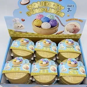 Squeezy Dunplings 12 Pack - Fun and Interactive Food Play for Kids Ages 3+ - Perfect for Imaginative Play and Learning