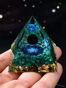 Natural Stone Jewelry Set, Round Seven-Wheel Agate, Engraved Symbols, No-Hole Design, Size 16-18mm, 7 Pieces