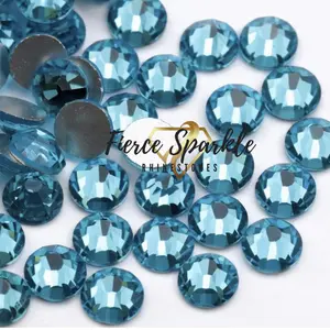 Aquamarine Crystal Rhinestones