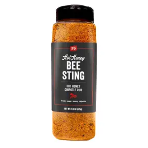 Bee Sting - Hot Honey Chipotle BBQ Rub - Large