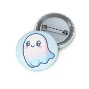 Cute Ghost Pin Buttons