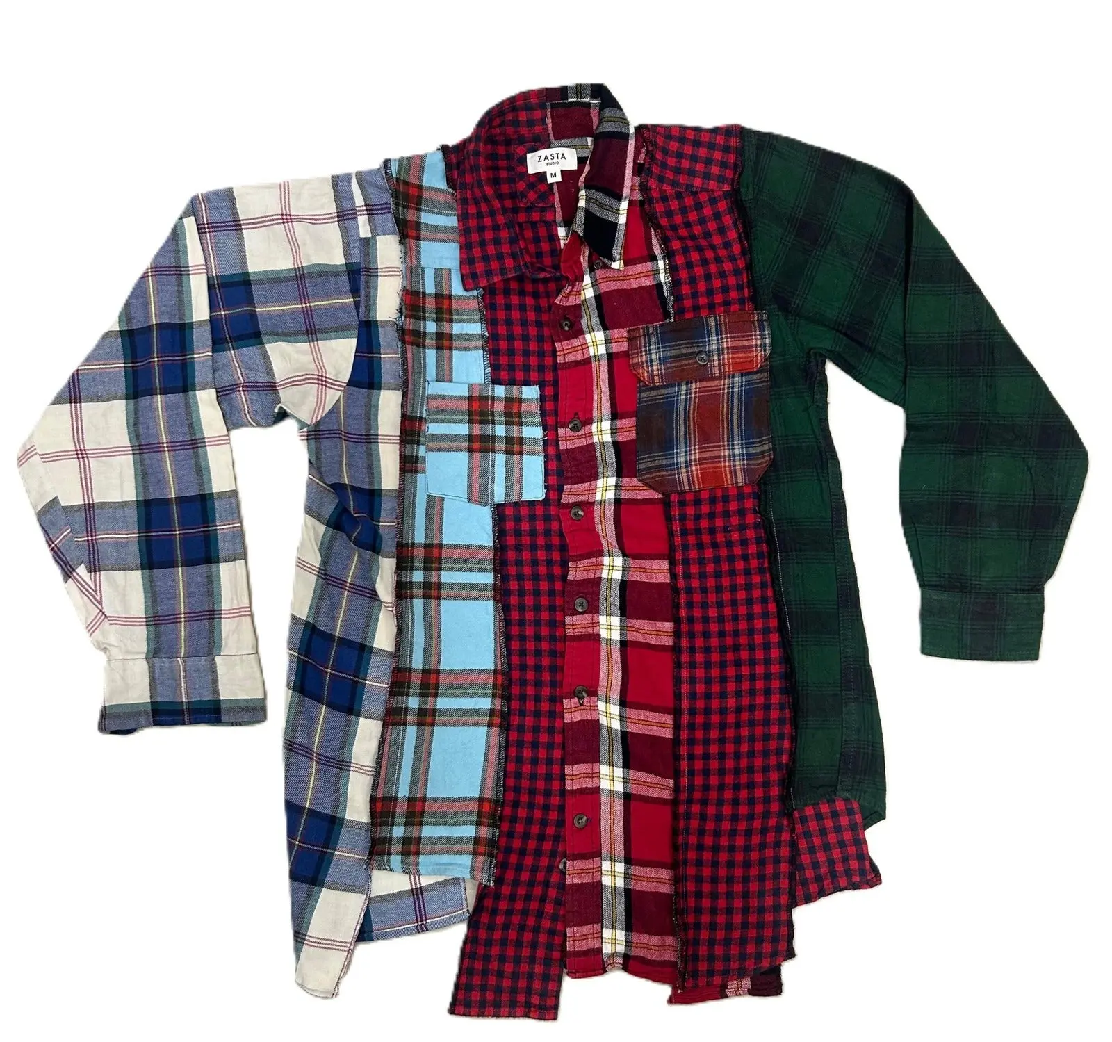 Deconstructed Flannel Shirt I