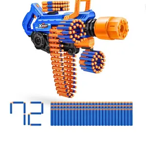 XShot Toy Gun with 72 Bullets - Blue and Orange Design