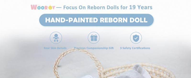 [WOOROY] Reborn Baby Doll New Released - 18 In Real Life Baby Doll African American Black & Brown Skin Boy, Lifelike Realistic Newborn Baby Doll with Soft Cloth Body, Birthday & Christmas Gift Set with Accessories for Kids Aged 3+ girl toy