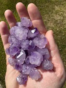 Small Amethyst clusters 3 pack