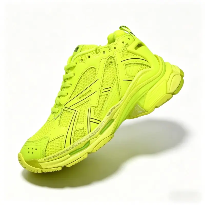 Neon Green 
Do not buy if you mind vintage distr4