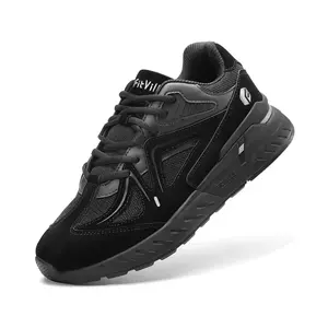 FitVille Extra Wide Men's Walking Shoes Lightweight Sneakers for Flat Feet Arch Fit Heel Pain Relief Non-Slip Sports Shoes