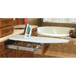 Rev-A-Shelf Pull Out Vanity Cabinet Drawer Adjustable Ironing Board, VIB-20CR