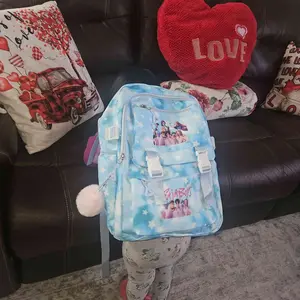 【New 】1pc  Backpack solid color women's backpack   star print zipper closure Trendy backpack fashionable and versatile casual trend suitable for students going to school, campus, going out to work, traveling women's backpack