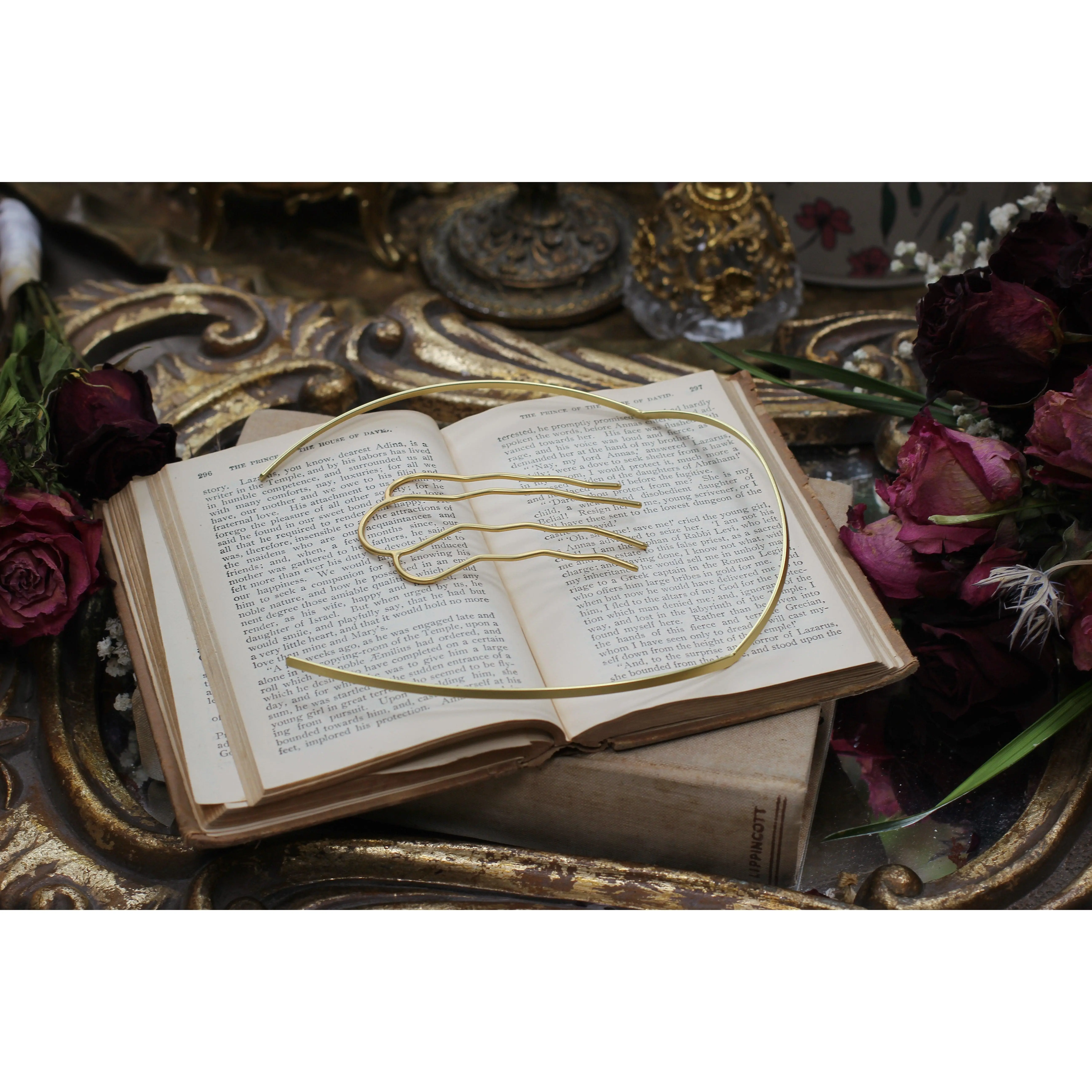 Thick Hair Discovery Set - Goddess Crown & Plain Prong